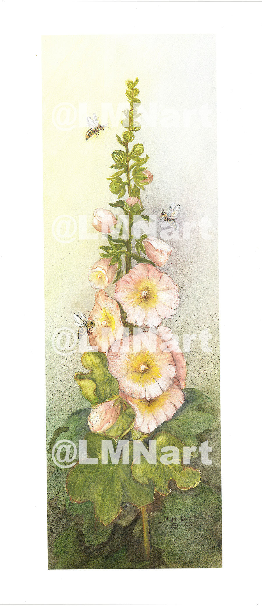 "Ann's Flowers" - Set of 2 Prints choose 1&2  or 3&4