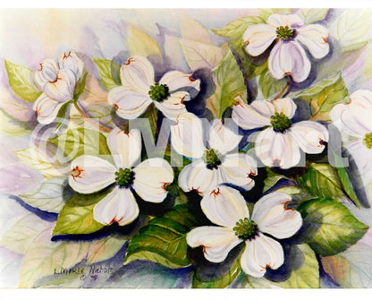 "Southern Charm"- Set of 2 Prints- (Magnolia & Dogwood) Photographic Print